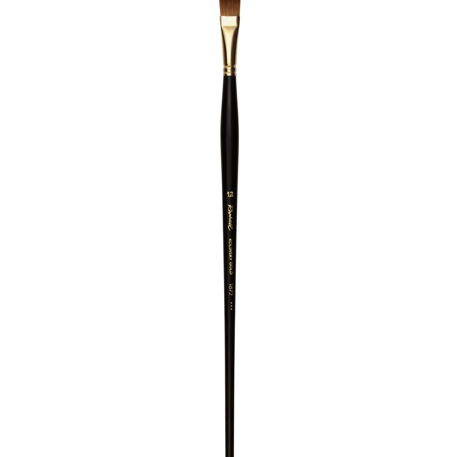 Raphaël® Serie 1872 Kolinsky Gold Flachpinsel