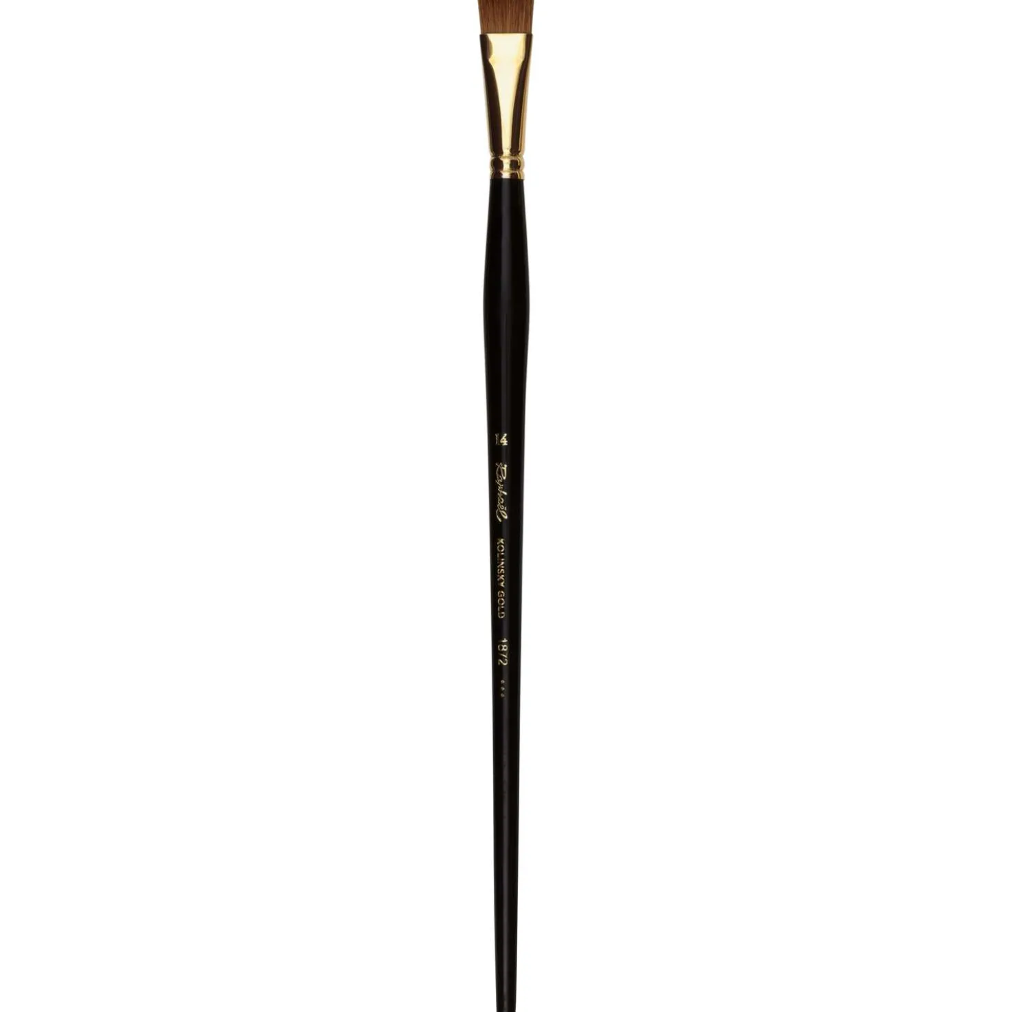 Raphaël® Serie 1872 Kolinsky Gold Flachpinsel