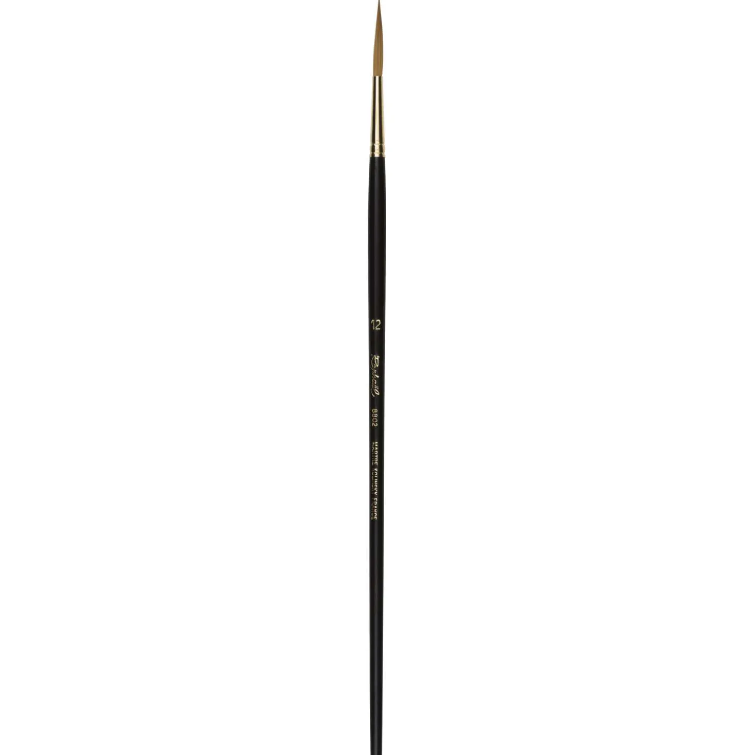 Raphaël® Serie 8802 Kolinsky Gold Rundpinsel lange Spitze