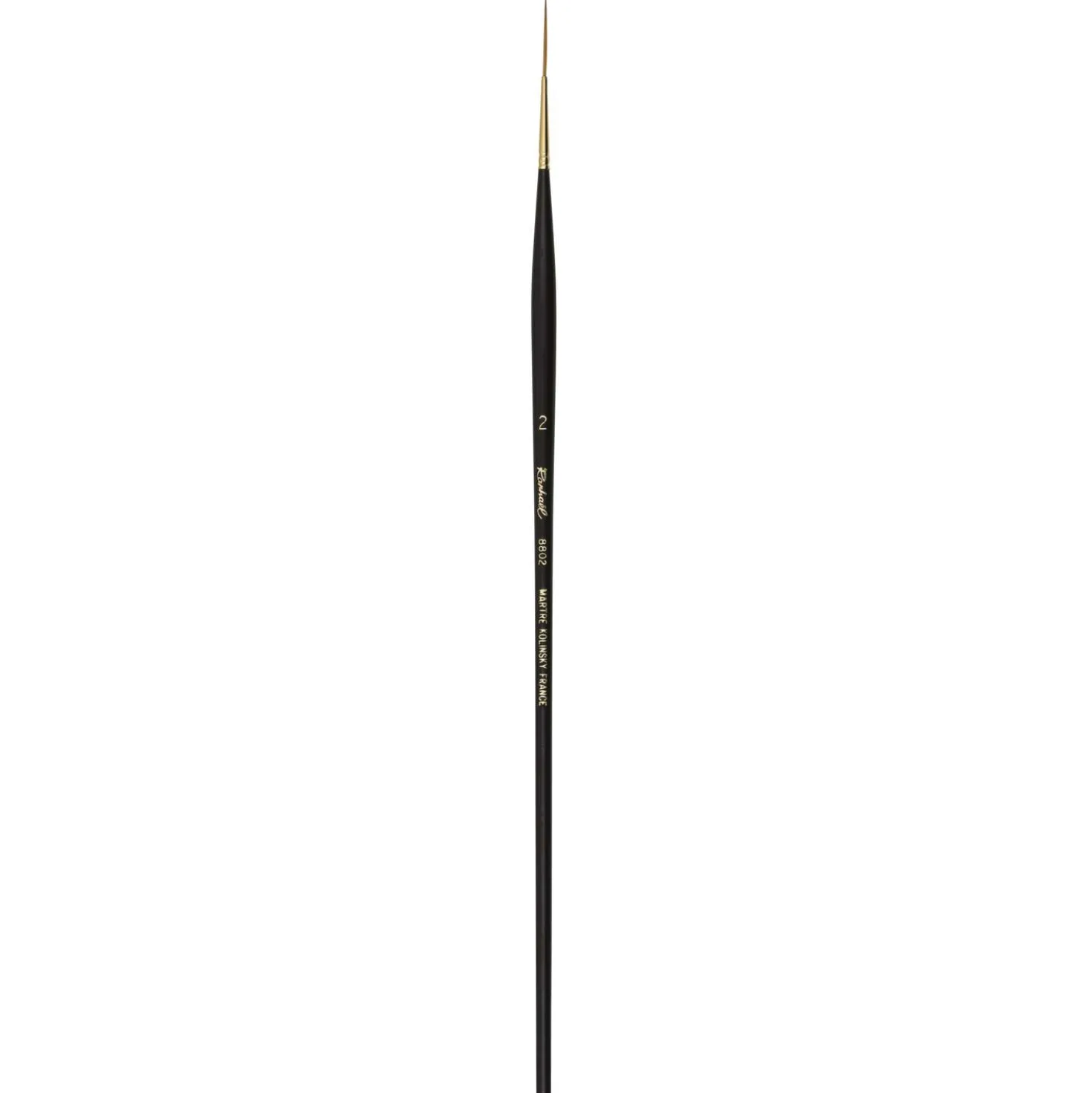 Raphaël® Serie 8802 Kolinsky Gold Rundpinsel lange Spitze