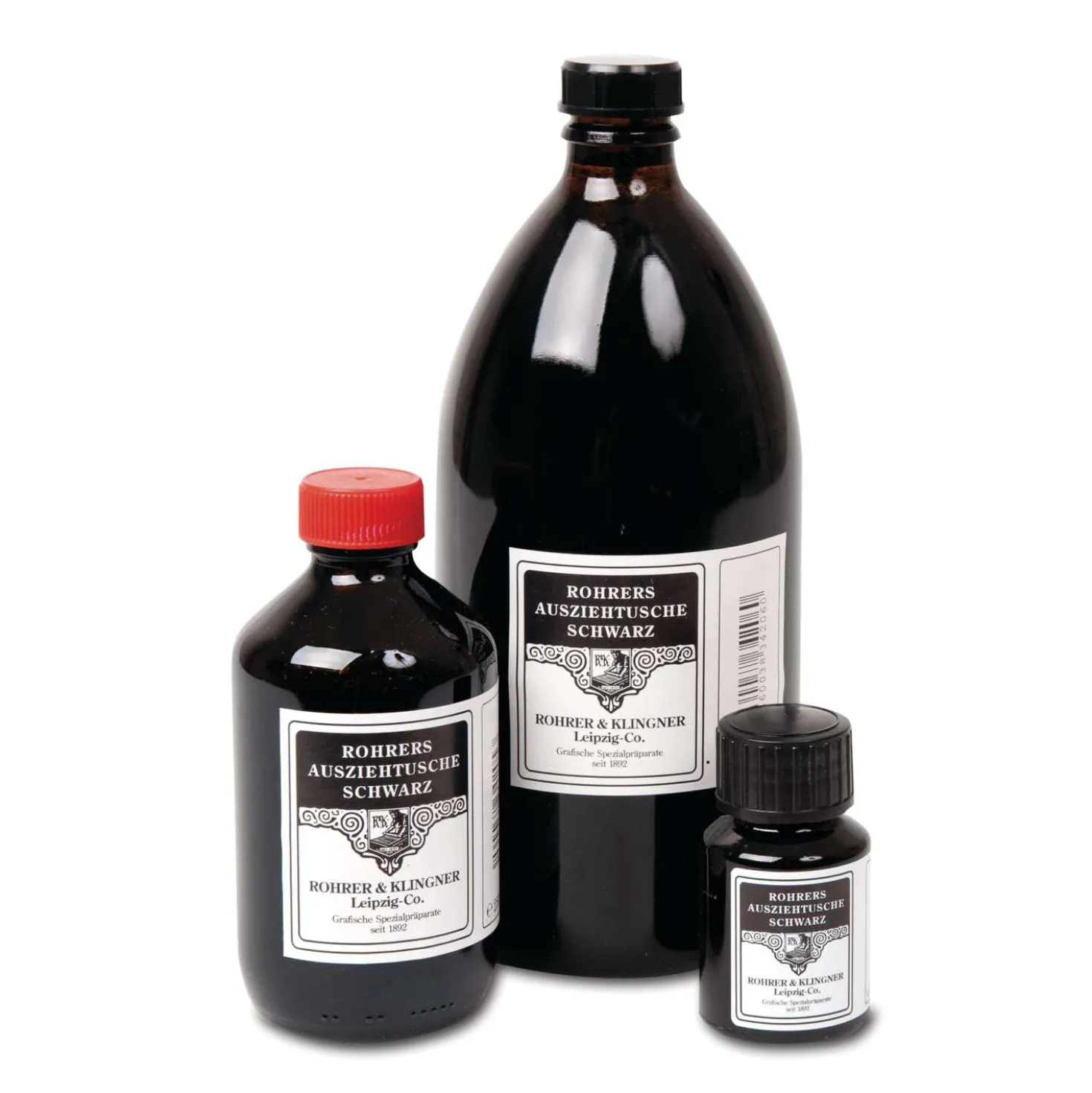 ROHRER & KLINGNER Ausziehtusche Schwarz