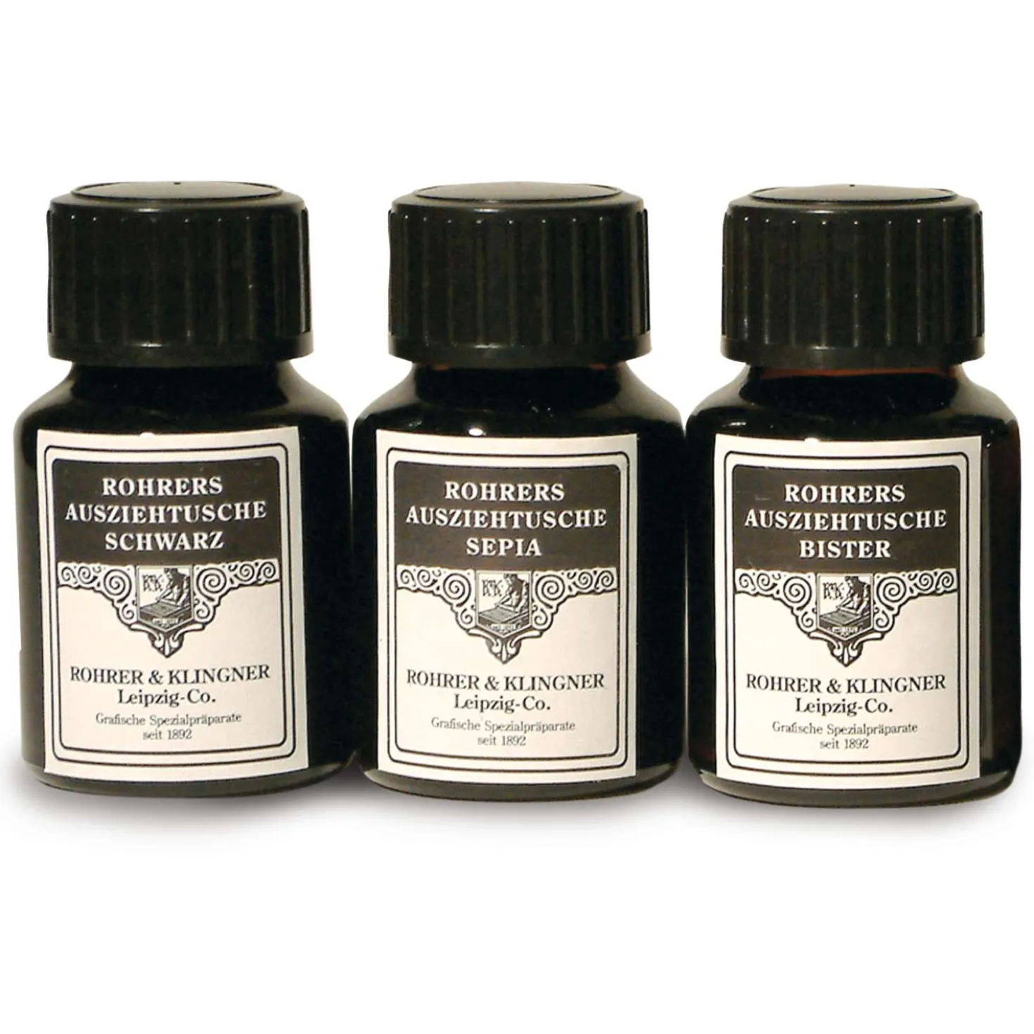 ROHRER & KLINGNER Ausziehtusche Sepia