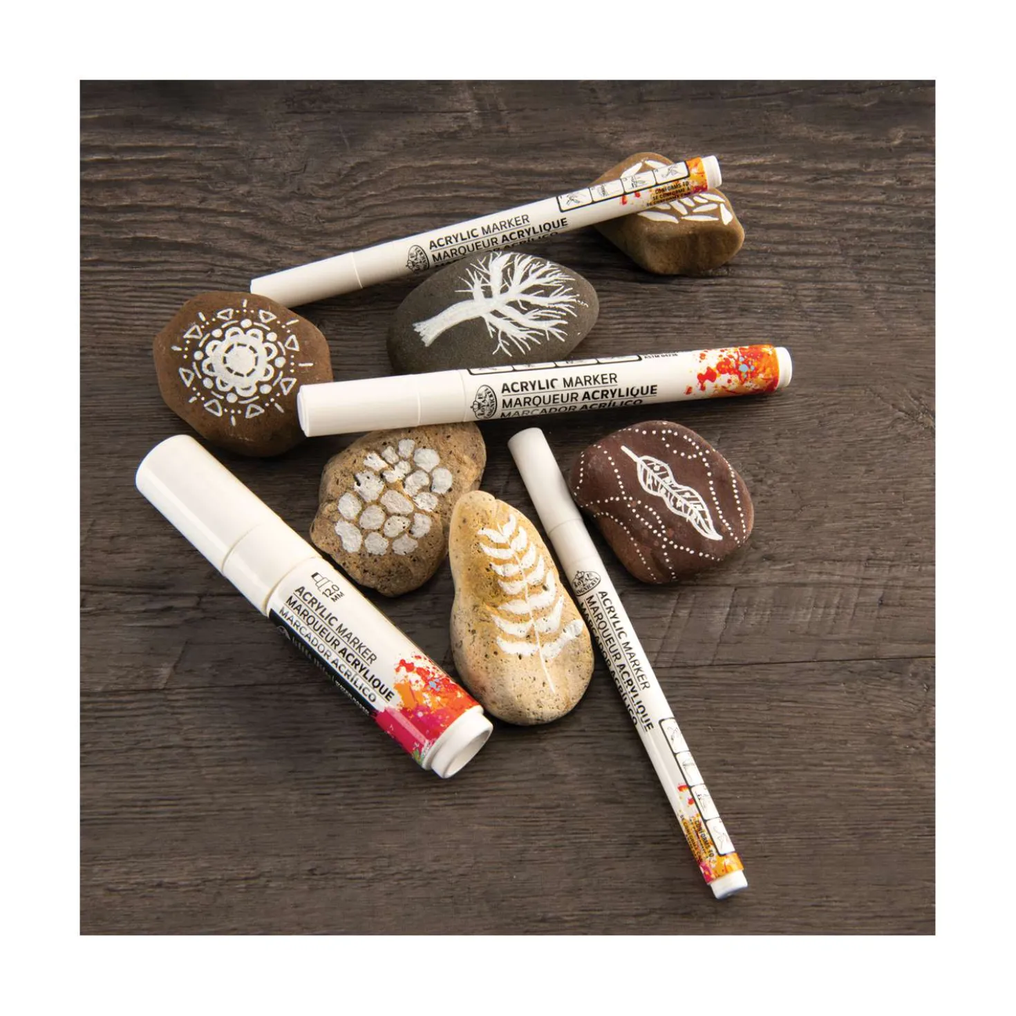 Royal & Langnickel® ACRYLIC MARKER – 4er Sets