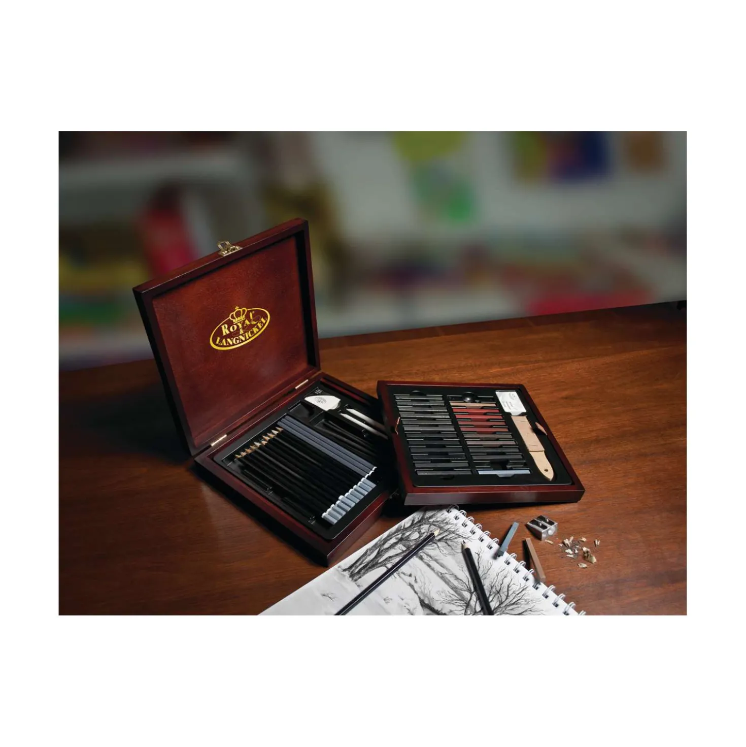Royal & Langnickel Premium Box - Profi Zeichenkoffer Sketching