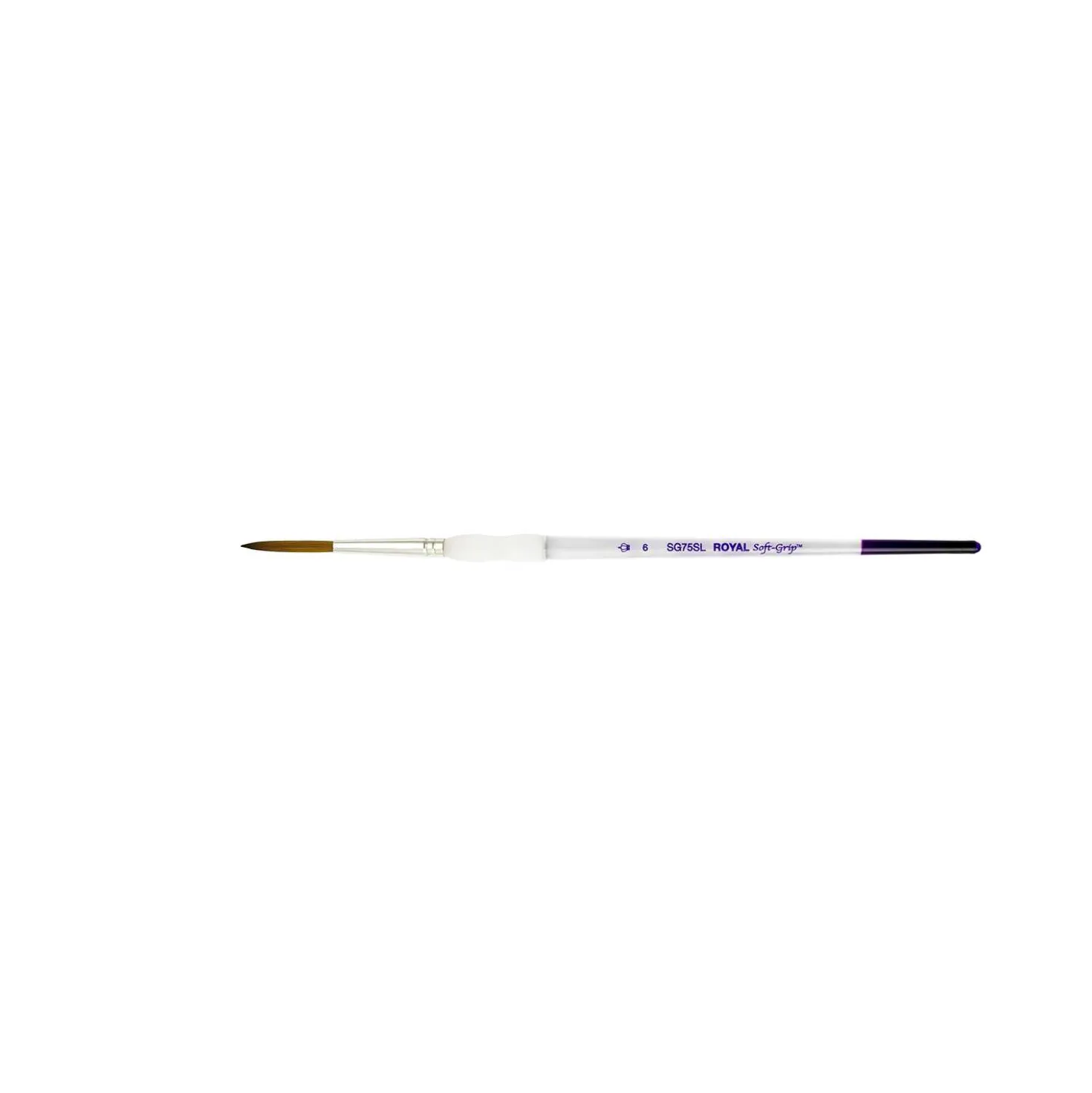 Royal & Langnickel Soft-Grip™ Synthetik-Rotmarderhaarpinsel, SG75SL, Schlepper
