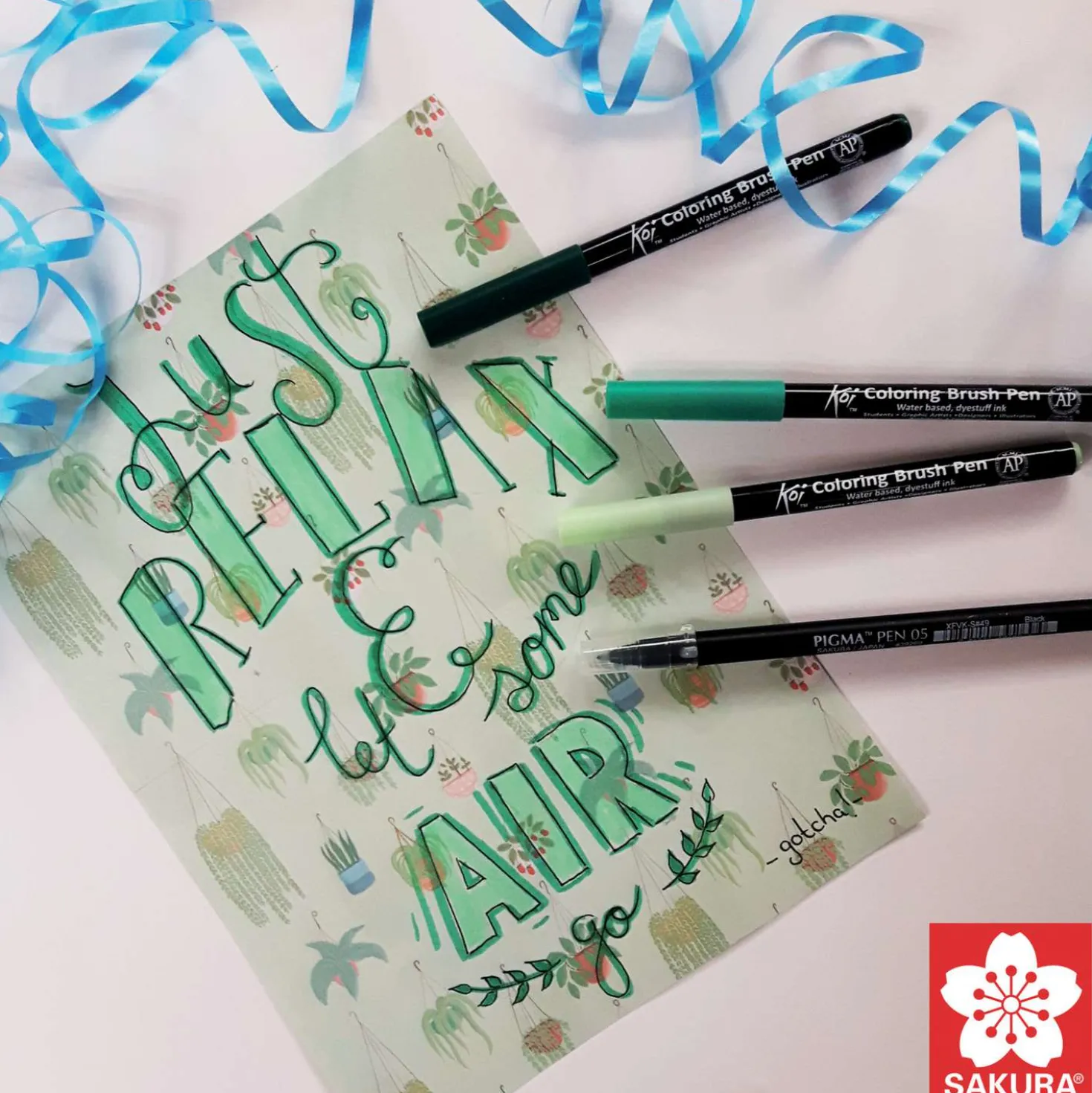 SAKURA® Koi Coloring Brush Pen, einzeln