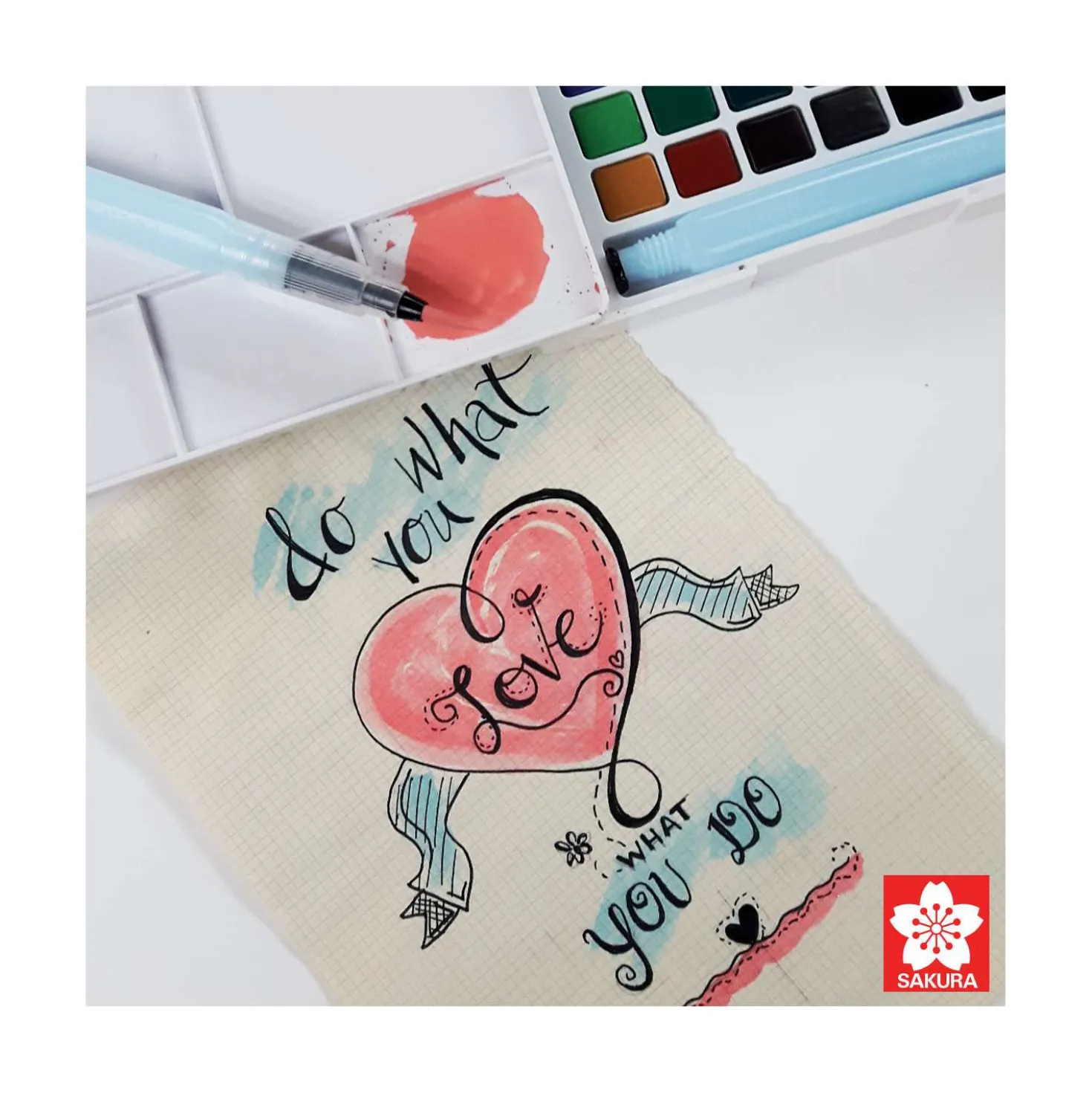 SAKURA® Koi Coloring Brush Pen-Set