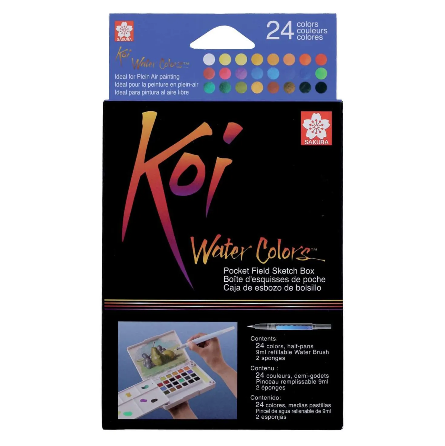 SAKURA® Koi® Water Color Sketch Box