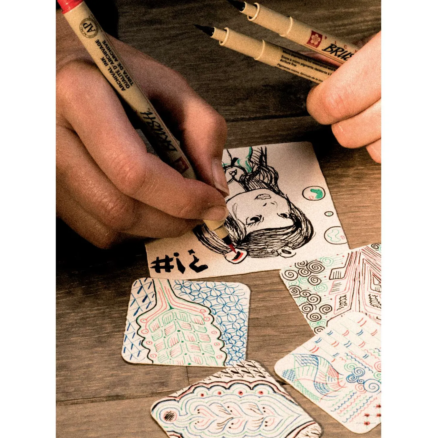 SAKURA® Pigma Micron™ Präzisions-Zeichenstift schwarz, einzeln