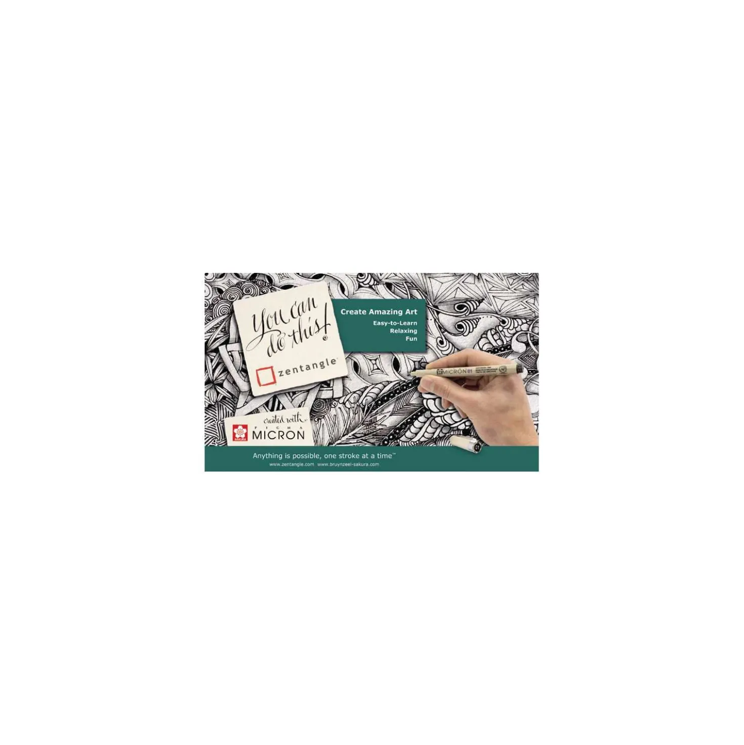 SAKURA® Pigma Micron™ Präzisions-Zeichenstift schwarz, einzeln