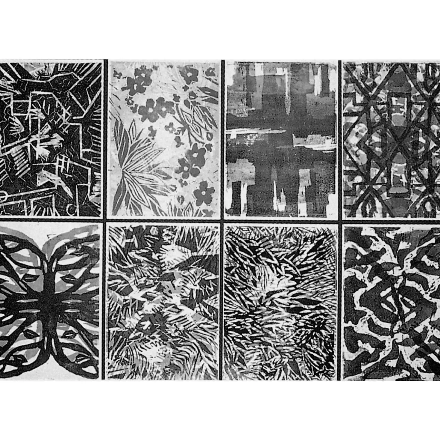 Schulkunst Druckgrafik