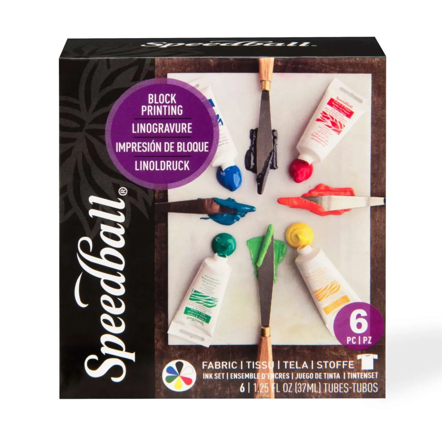 Speedball® Linoldruck-Textilfarben-Set
