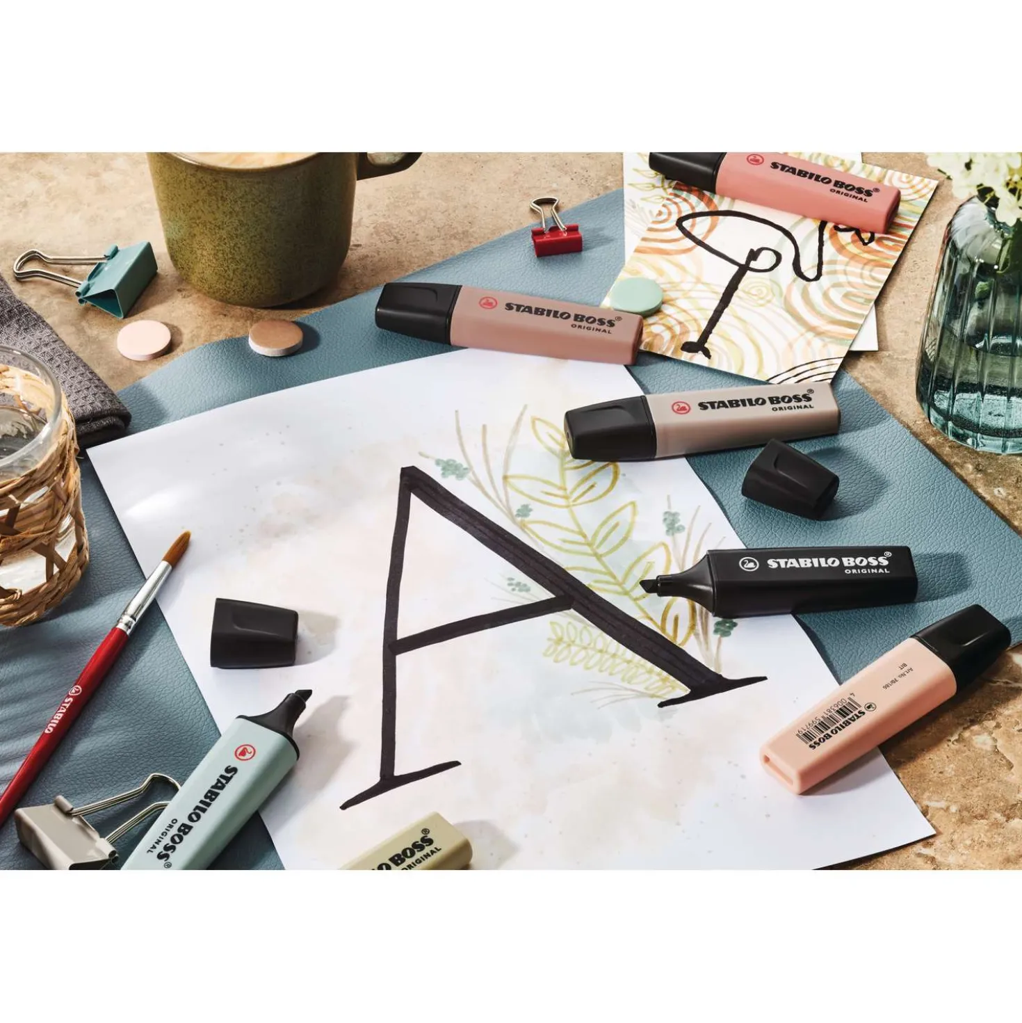 STABILO® BOSS® ORIGINAL NatureCOLORS Textmarker-Sets