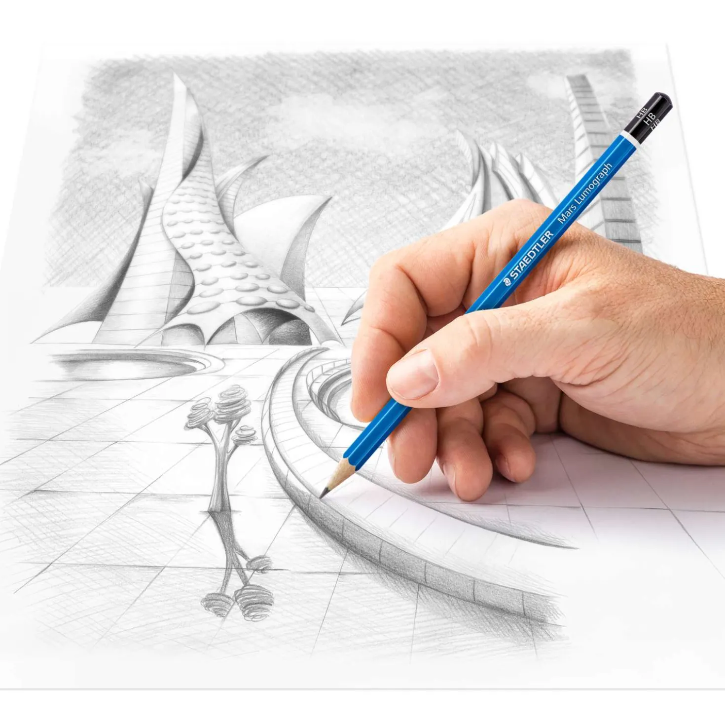 STAEDTLER® Mars® Lumograph® 100 Bleistift, einzeln