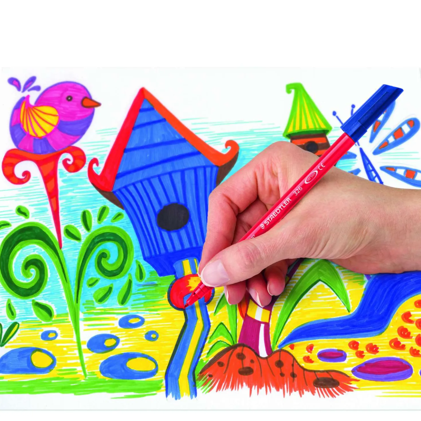 STAEDTLER® Noris® 326 Fasermaler, 20er Set
