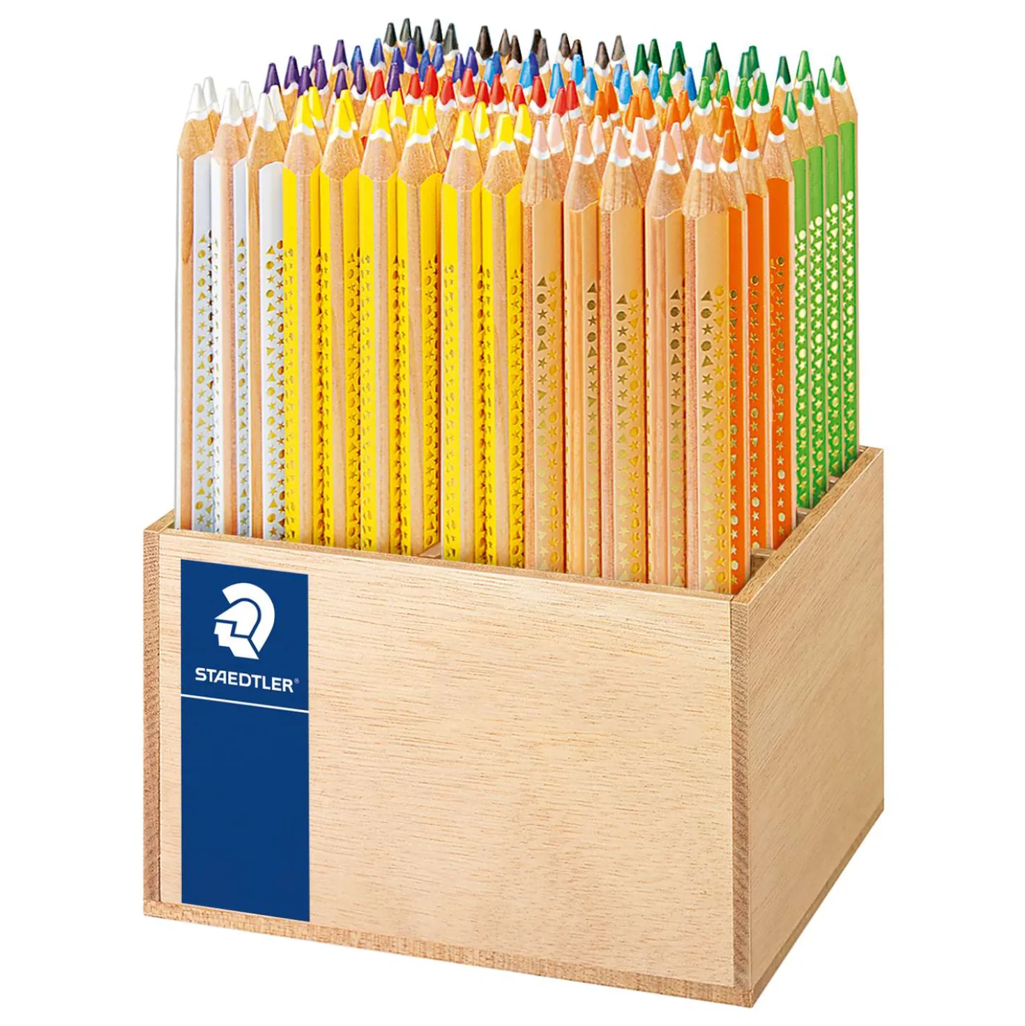 STAEDTLER® Noris® 128 jumbo Farbstifte, 112er-Set