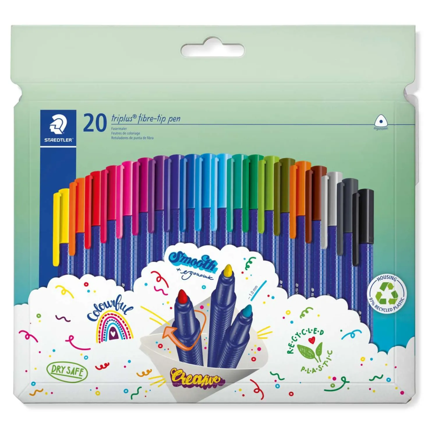 STAEDTLER® triplus® color Fasermaler