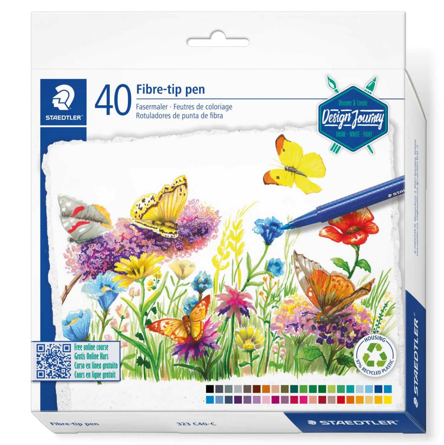 STAEDTLER® triplus® color Fasermaler