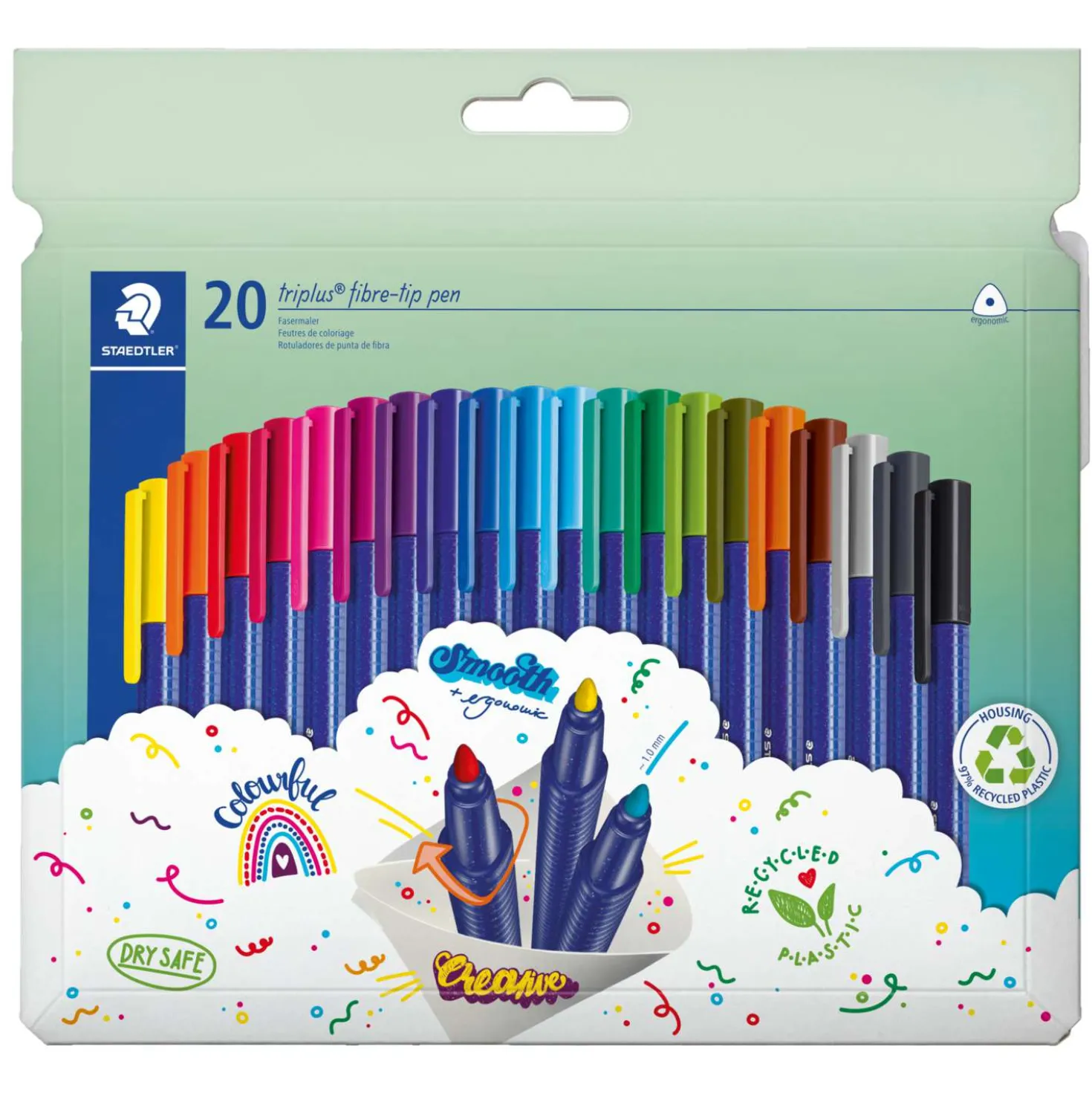 STAEDTLER® triplus® color Fasermaler
