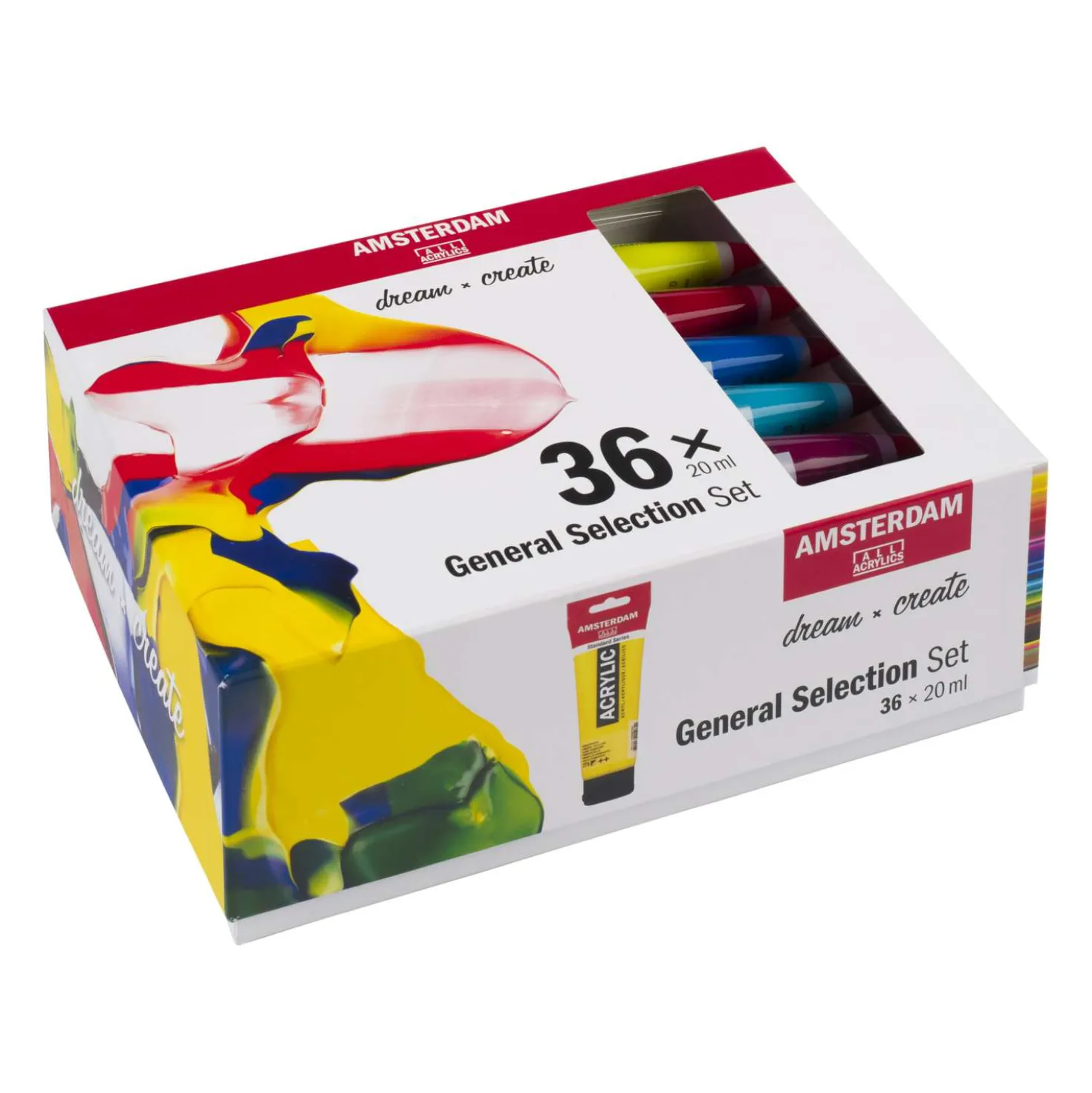 Talens AMSTERDAM Acrylfarbe "Standard Series" 36er-Set