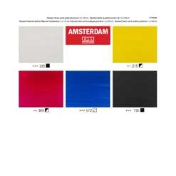 Talens AMSTERDAM All Acrylics Standard Series, Primärfarbenset