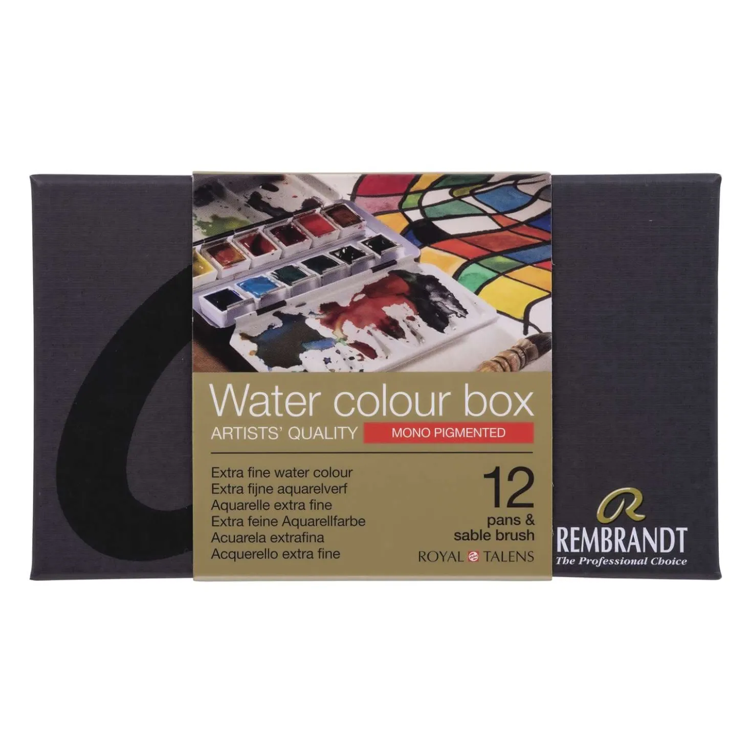 Talens REMBRANDT Aquarellkasten "Monopigmentierte Farben"