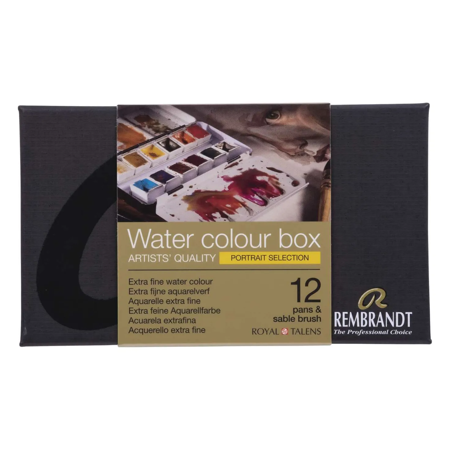 Talens REMBRANDT Aquarellkasten "Porträtauswahl"