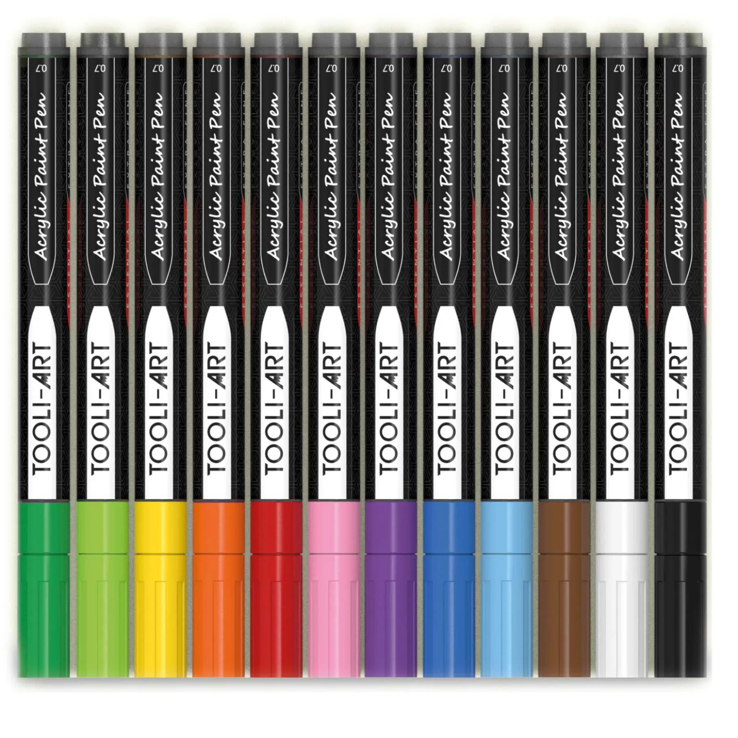 TOOLI-ART Acrylmarker Sets, extra feine Spitze 0,7 mm