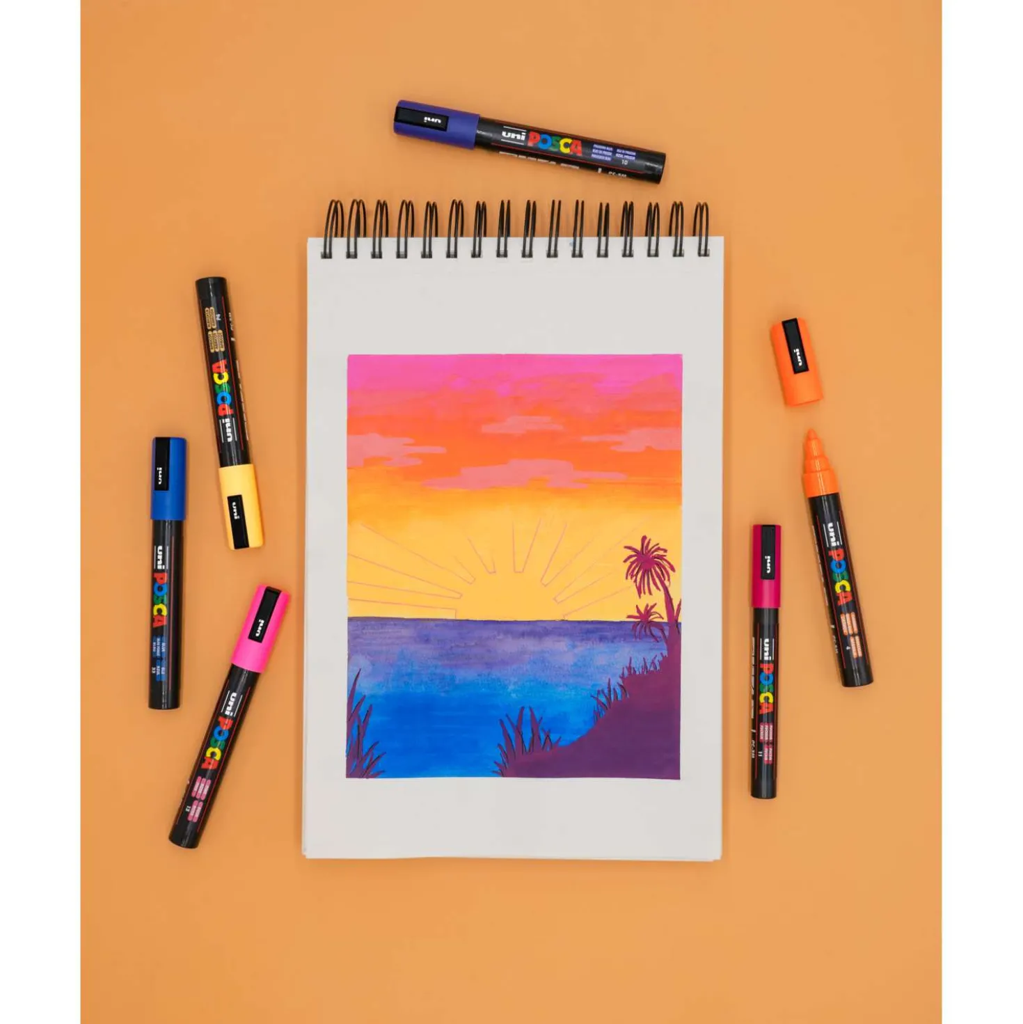 UNI POSCA Marker PC-5M, einzeln