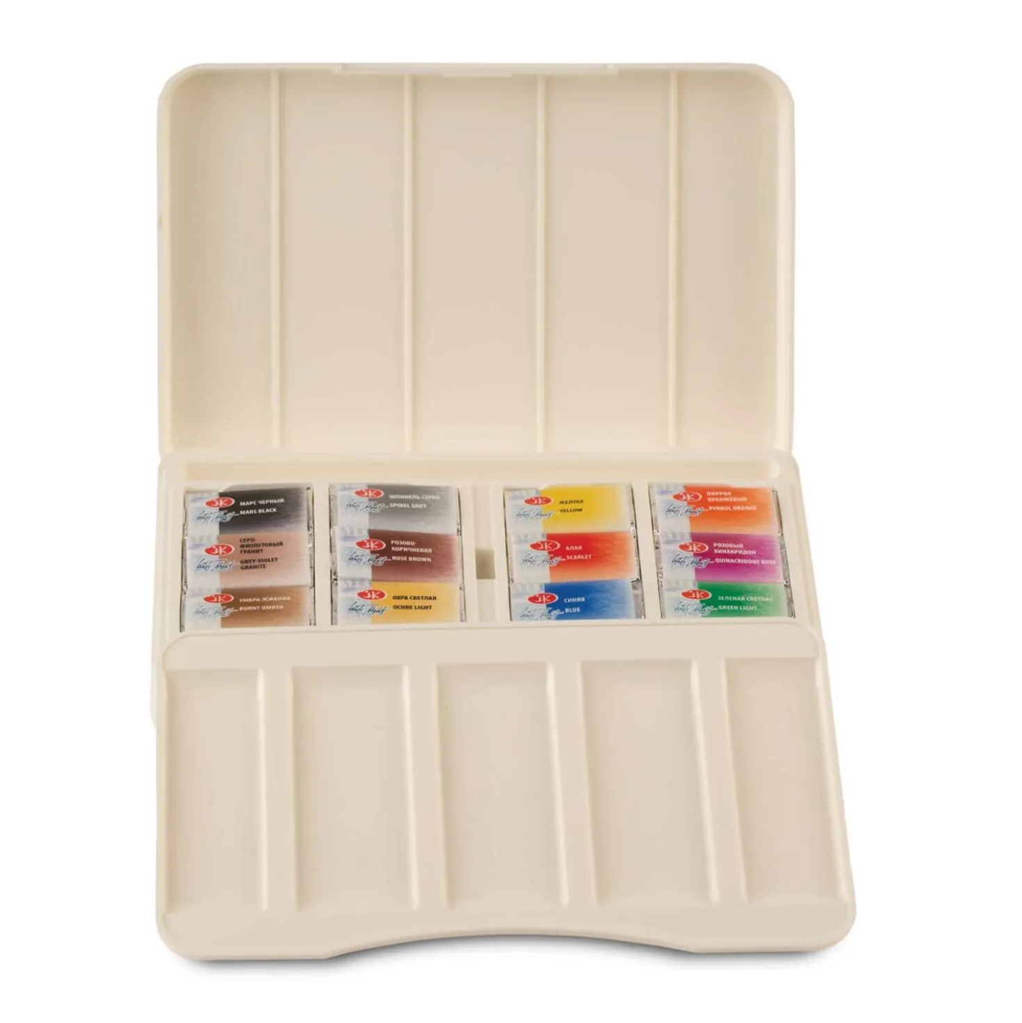 WHITE NIGHTS™ extrafeine Aquarellfarbe "Animalistic", 12er-Set
