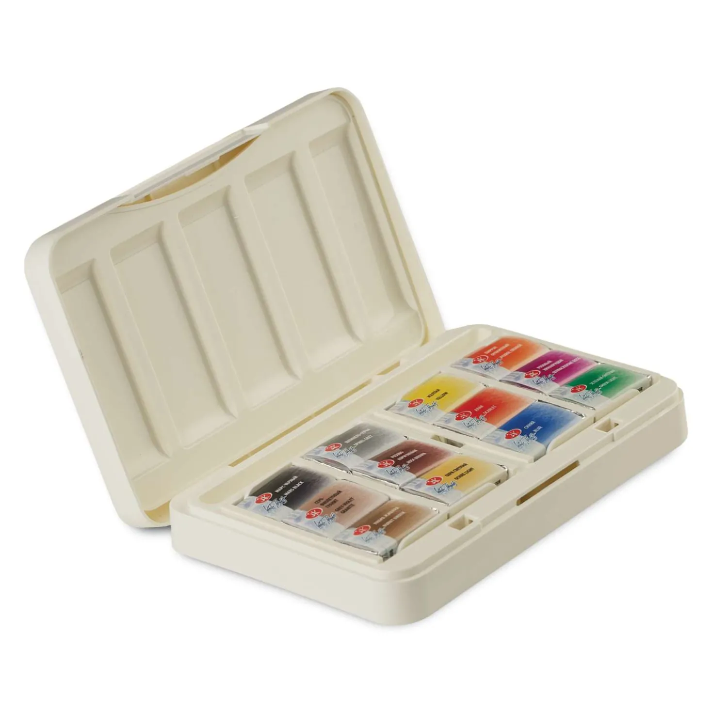 WHITE NIGHTS™ extrafeine Aquarellfarbe "Animalistic", 12er-Set