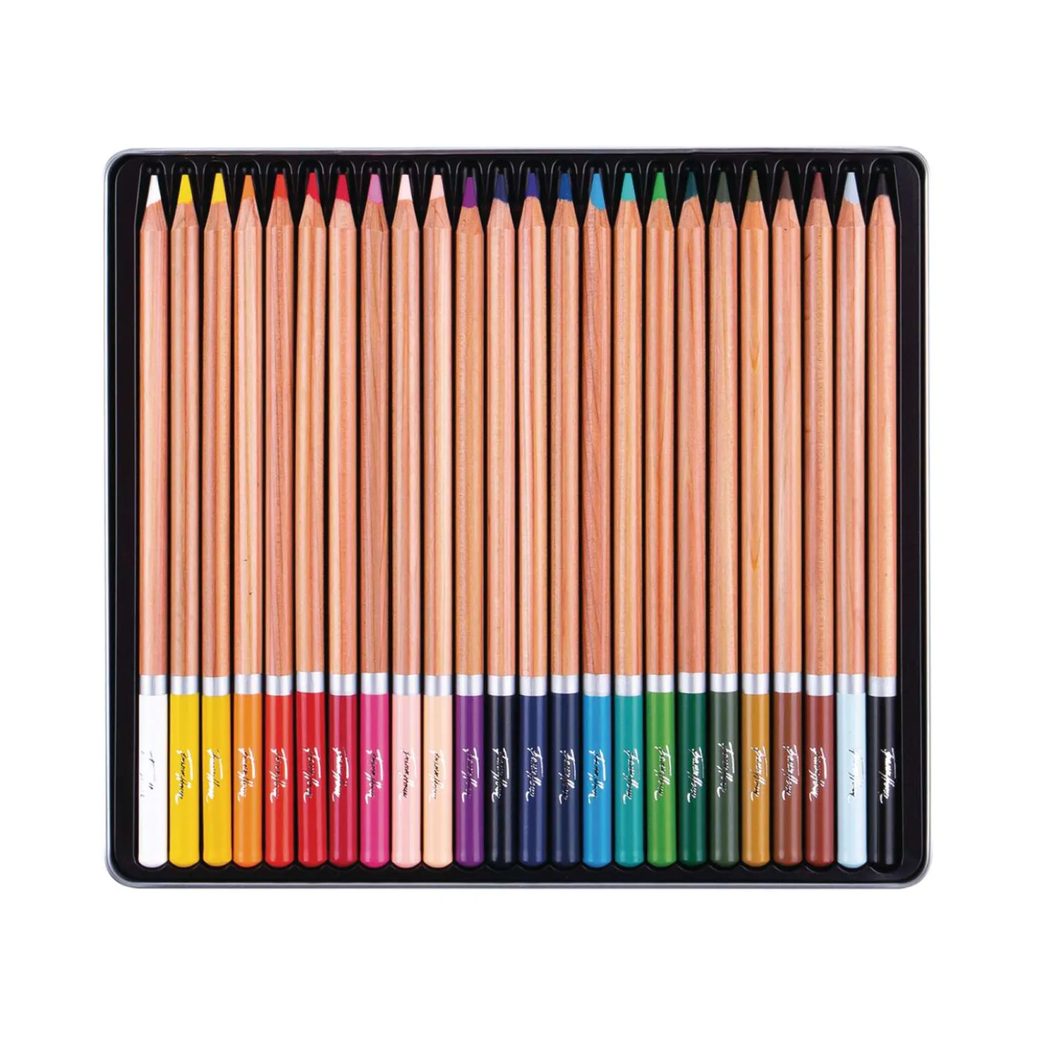 WHITE NIGHTS™ Künstler-Aquarellstifte-Sets, Metallkästen