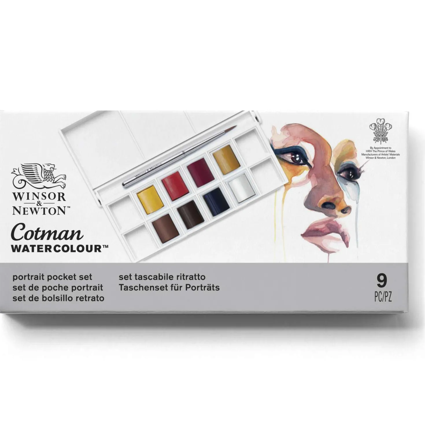 WINSOR & NEWTON Cotman™ Themen-Sets mit 8 halben Näpfchen