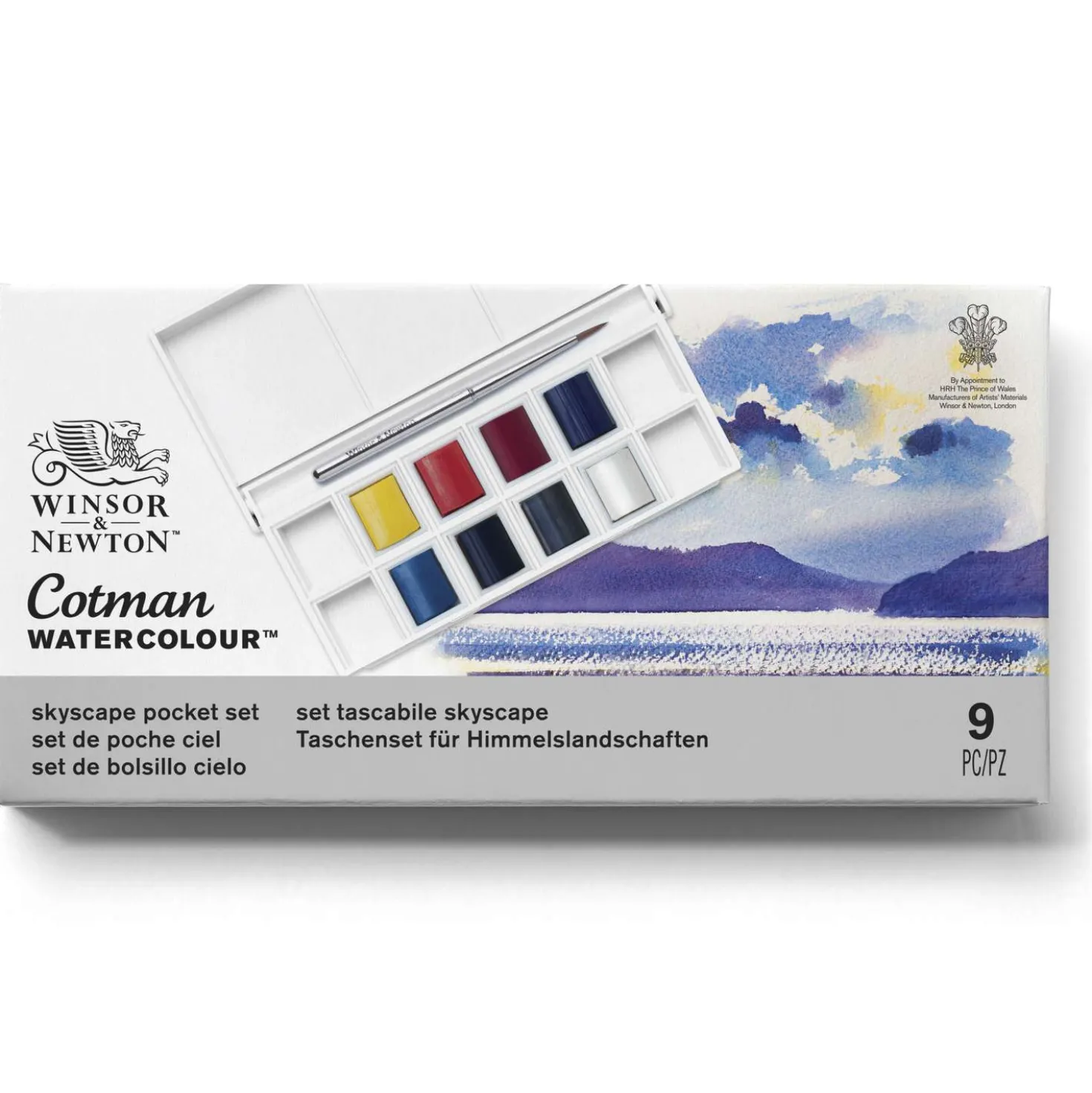 WINSOR & NEWTON Cotman™ Themen-Sets mit 8 halben Näpfchen