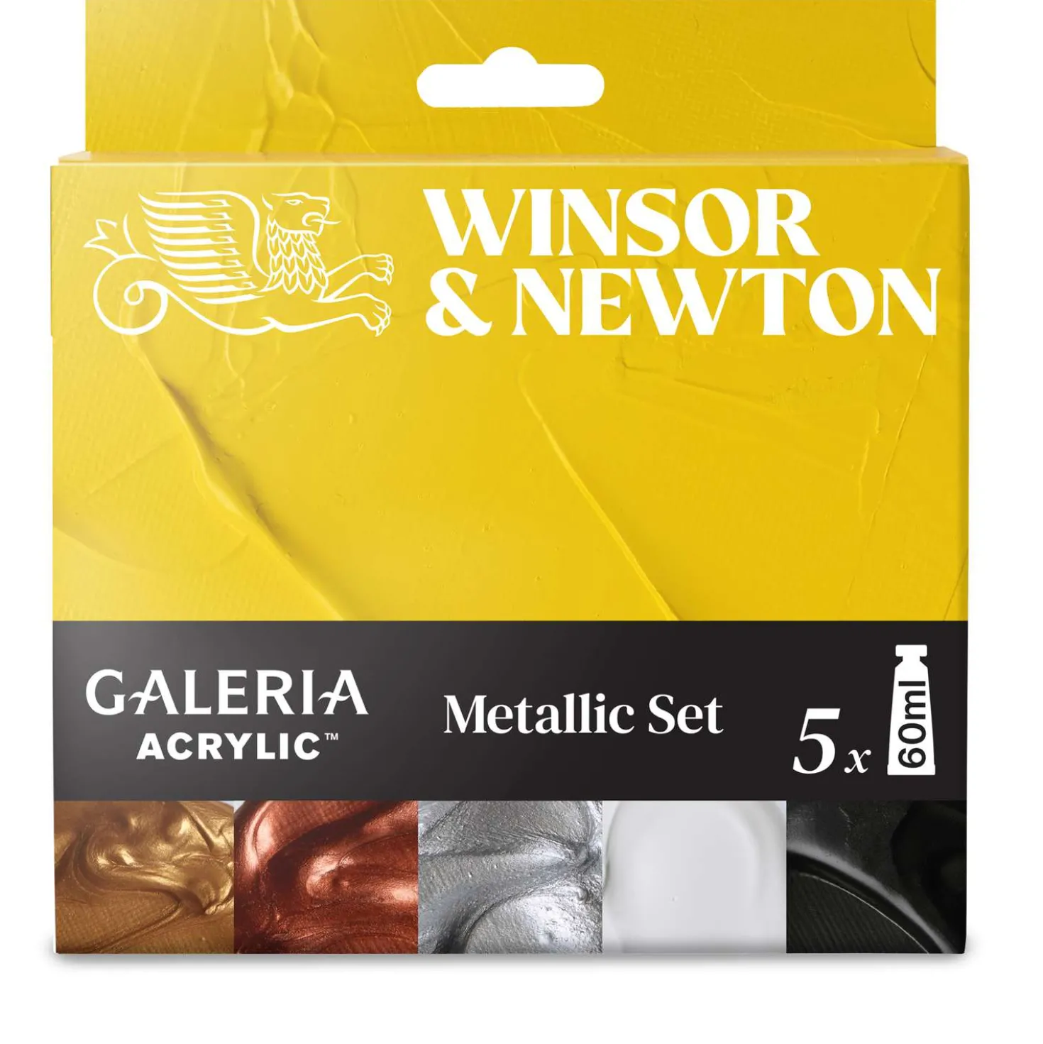 WINSOR & NEWTON™ GALERIA ACRYLIC Sets, 5 × 60 ml