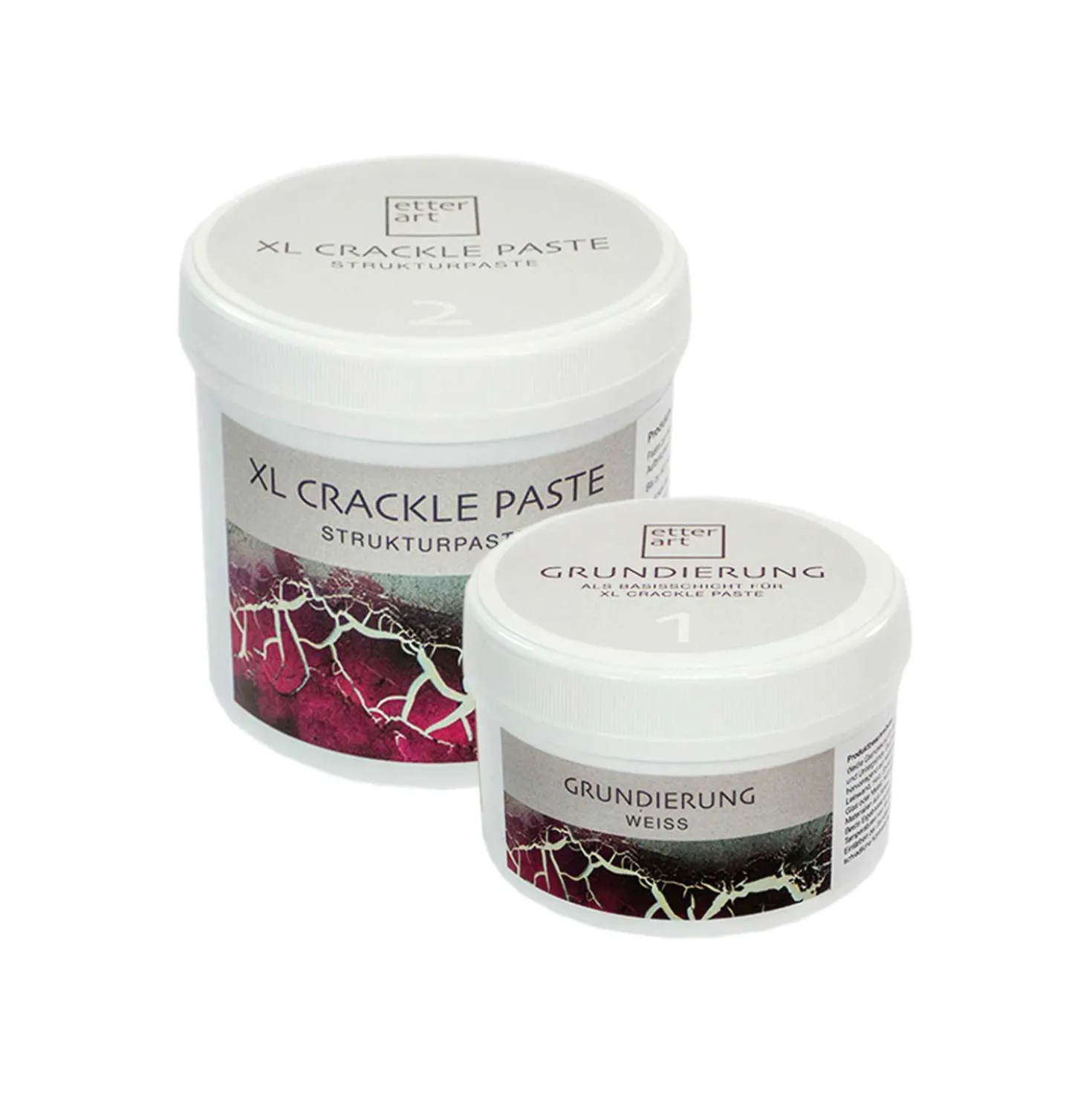 XL Crackle Paste, Strukturpaste-Set